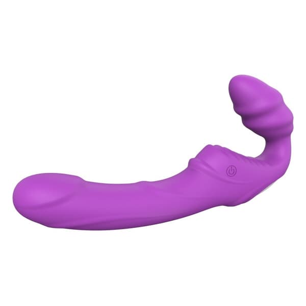Dubbeldildo Dream Toys Essentials Purpur