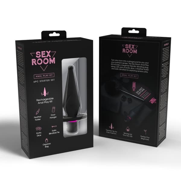Prostatamassör Dream Toys Sex Room Svart