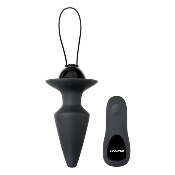 Analplugg Evolved Plug & Play Svart