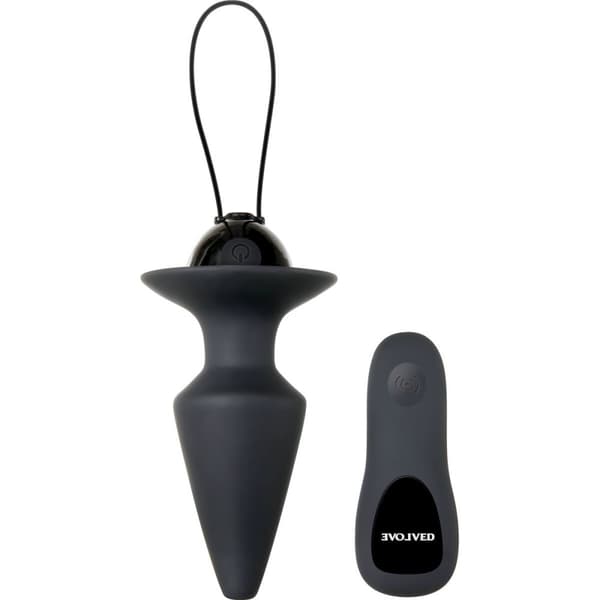Analplugg Evolved Plug & Play Svart