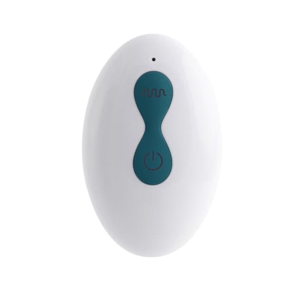 Analplugg Playboy SPINNING TAIL TEASER Grön