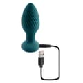 Miniatyrbild 2 av 7: Analplugg Playboy SPINNING TAIL TEASER Grön