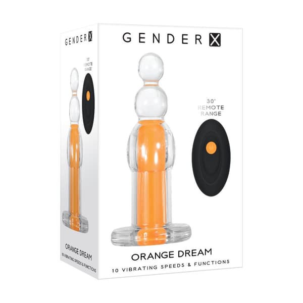 Analplugg Gender X Gender X Orange