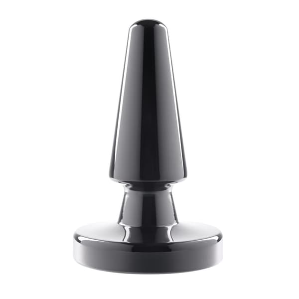 Analplugg Evolved Svart (8,9 cm)