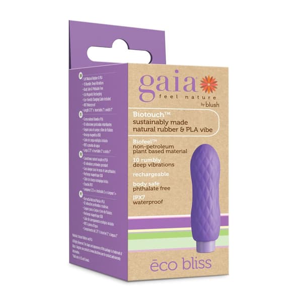 Patronvibrator Blush Gaia Eco Bliss Purpur