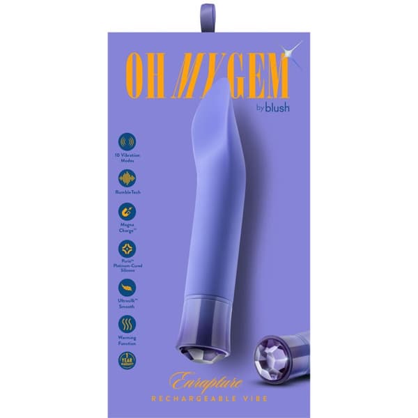 Minivibrator Blush Gem Enrapture Purpur