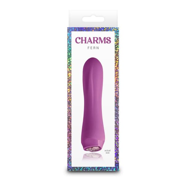Minivibrator NS Novelties Charms Fern Ruby Röd