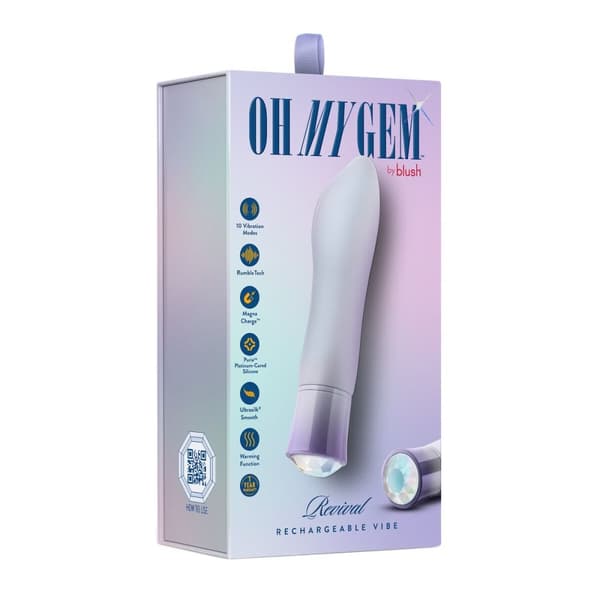 Minivibrator Blush Gem Revival Purpur