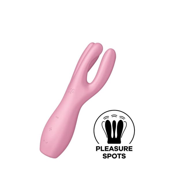 Massagemedel Satisfyer Threesome 3 Rosa