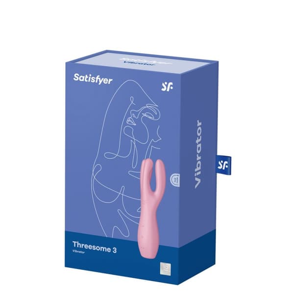 Massagemedel Satisfyer Threesome 3 Rosa