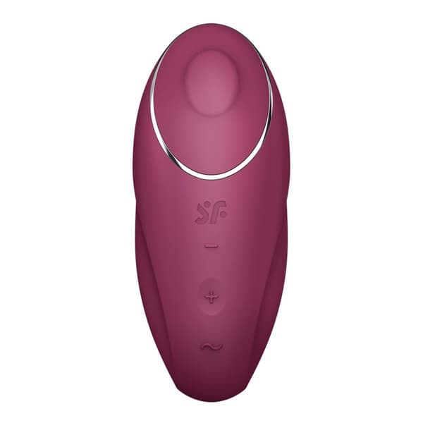 Massagemedel Satisfyer Tap & Climax Röd