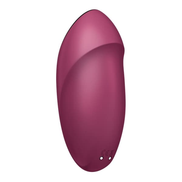 Massagemedel Satisfyer Tap & Climax Röd