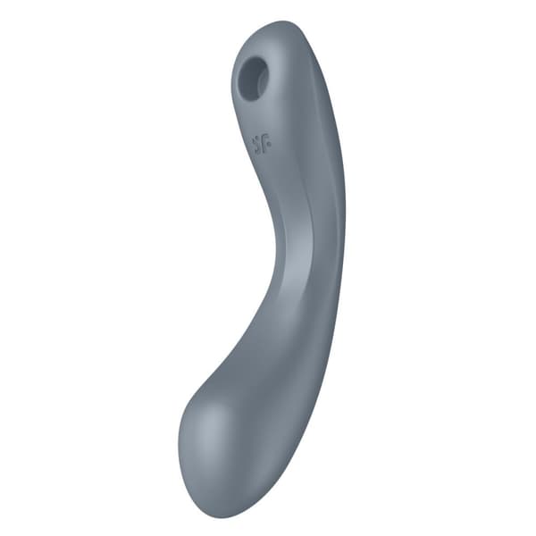 Sugstimulator för klitoris Satisfyer Curvy Trinity 1 Grå