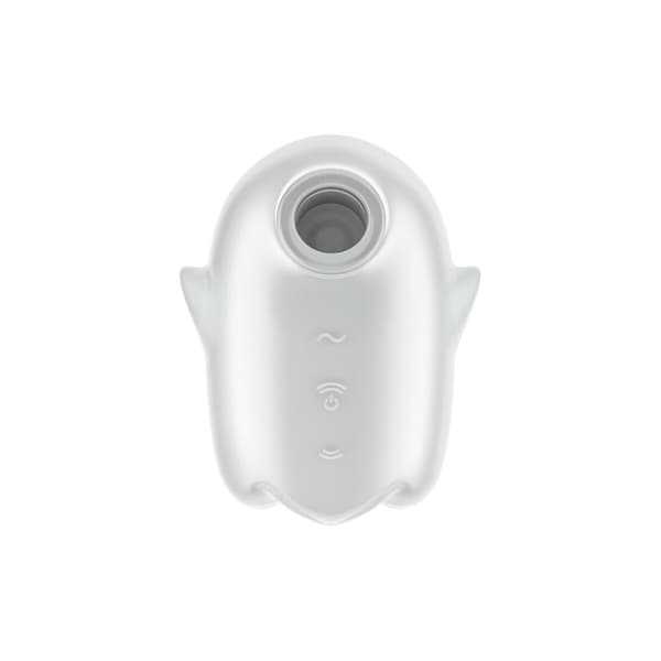 Sugstimulator för klitoris Satisfyer Glowing Ghost Vit