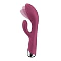Miniatyrbild 5 av 7: Dubbelvibrator Dual Stimulation Vibe Satisfyer Spinning Rabbit 1 Röd