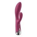 Miniatyrbild 1 av 7: Dubbelvibrator Dual Stimulation Vibe Satisfyer Spinning Rabbit 1 Röd
