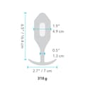Miniatyrbild 8 av 9: Analplugg B-Vibe Vibrating XXL Black