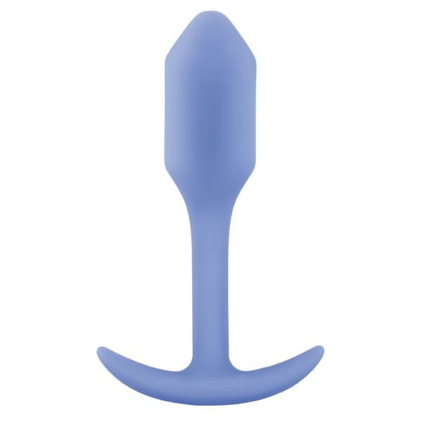 Analplugg B-Vibe Purpur Violett
