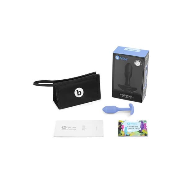 Analplugg B-Vibe Purpur Violett