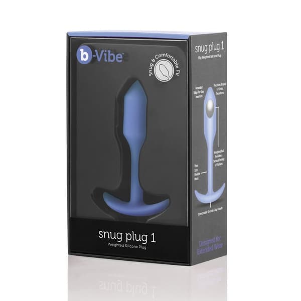 Analplugg B-Vibe Purpur Violett