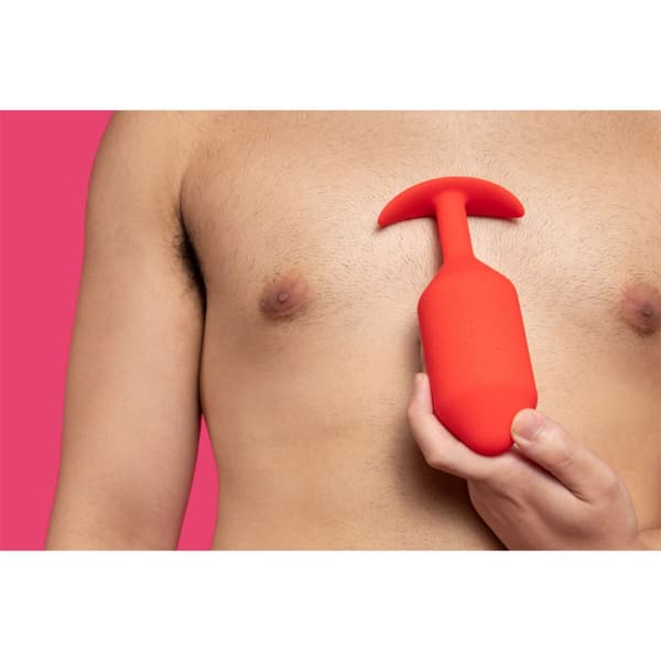 Analplugg B-Vibe 6 Röd