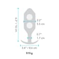 Miniatyrbild 8 av 10: Analplugg B-Vibe 6 Röd