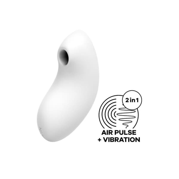 Sugstimulator för klitoris Satisfyer Lover 2 Vit