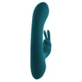Miniatyrbild 7 av 11: G-spotvibrator Playboy Rabbit Grön
