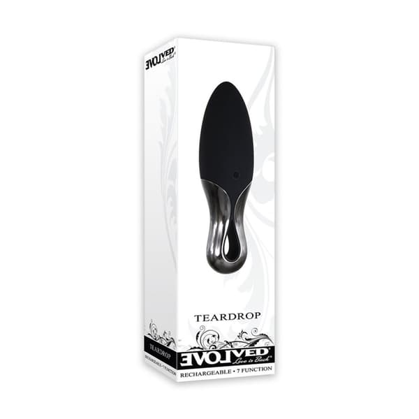 Minivibrator Evolved Teardrop Svart