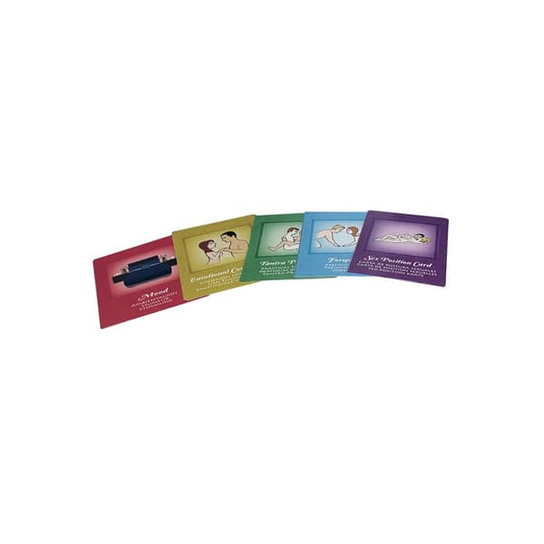 Kortspel Tantric Sex Cards Kheper Games (ES- EN-DE-FR)