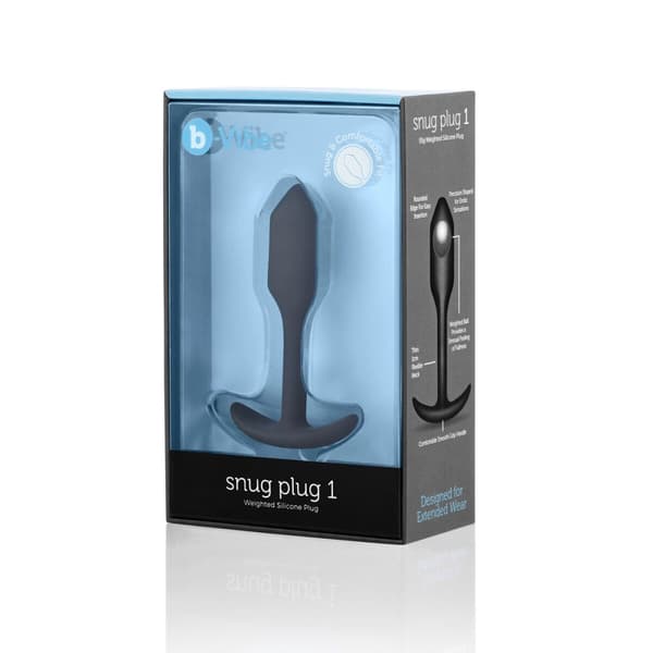 Analplugg B-Vibe 96724 Svart