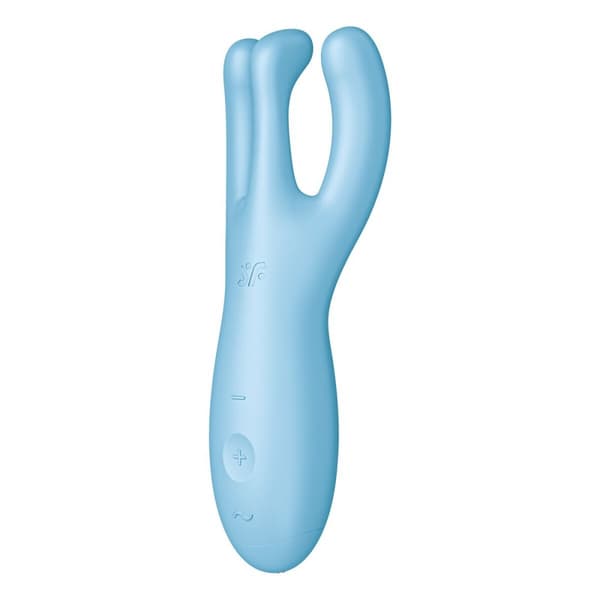 Massagemedel Satisfyer Threesome 4 Connect Blå