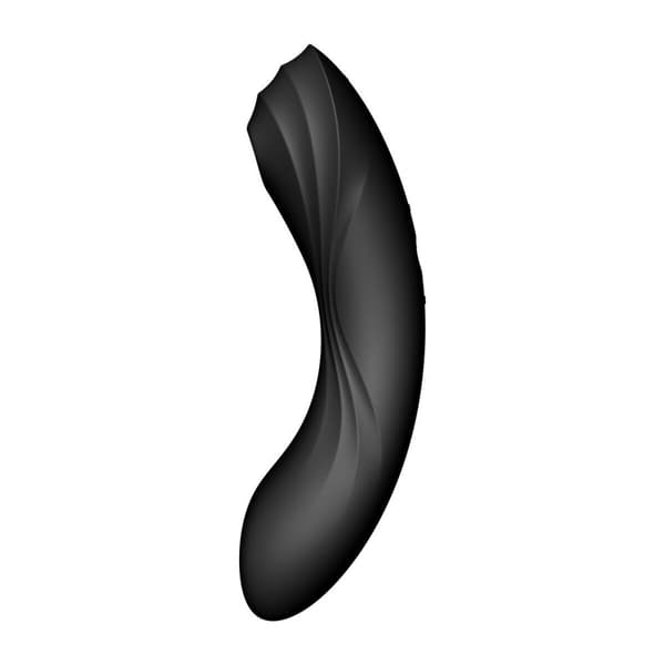 Dubbelvibrator Dual Stimulation Vibe Satisfyer CURVY TRINITY 4 Svart