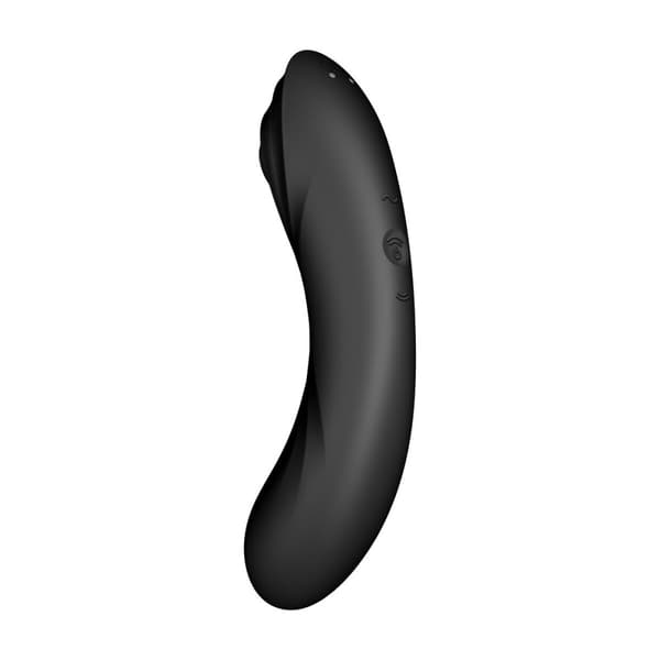 Dubbelvibrator Dual Stimulation Vibe Satisfyer CURVY TRINITY 4 Svart