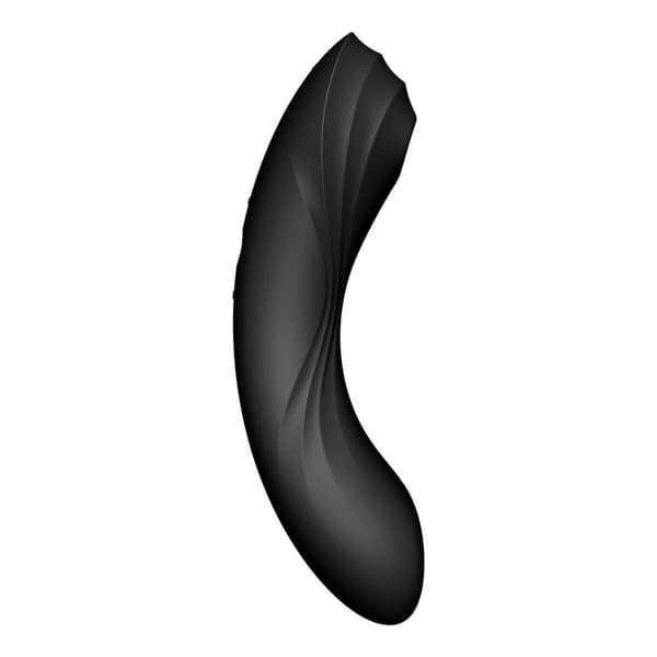 Dubbelvibrator Dual Stimulation Vibe Satisfyer CURVY TRINITY 4 Svart