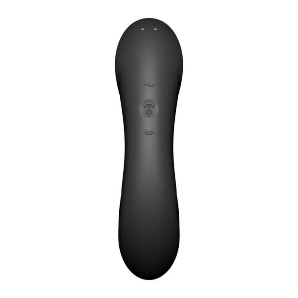 Dubbelvibrator Dual Stimulation Vibe Satisfyer CURVY TRINITY 4 Svart