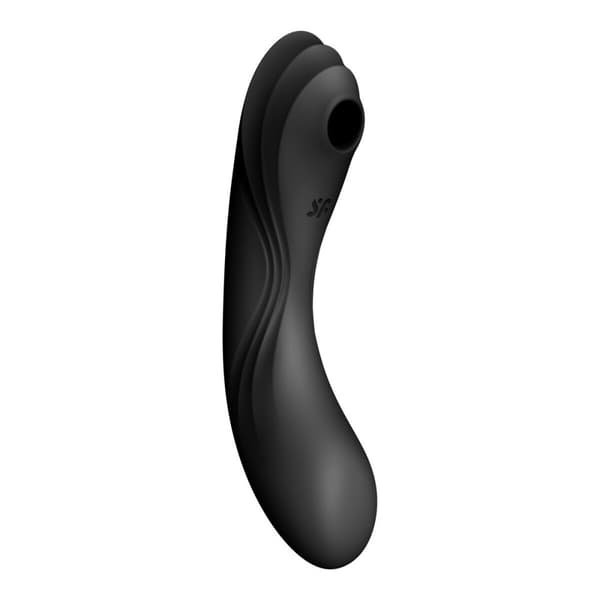 Dubbelvibrator Dual Stimulation Vibe Satisfyer CURVY TRINITY 4 Svart