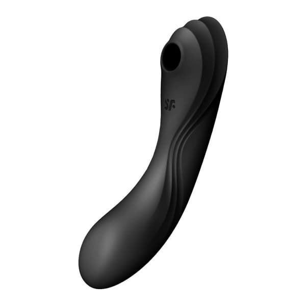 Dubbelvibrator Dual Stimulation Vibe Satisfyer CURVY TRINITY 4 Svart