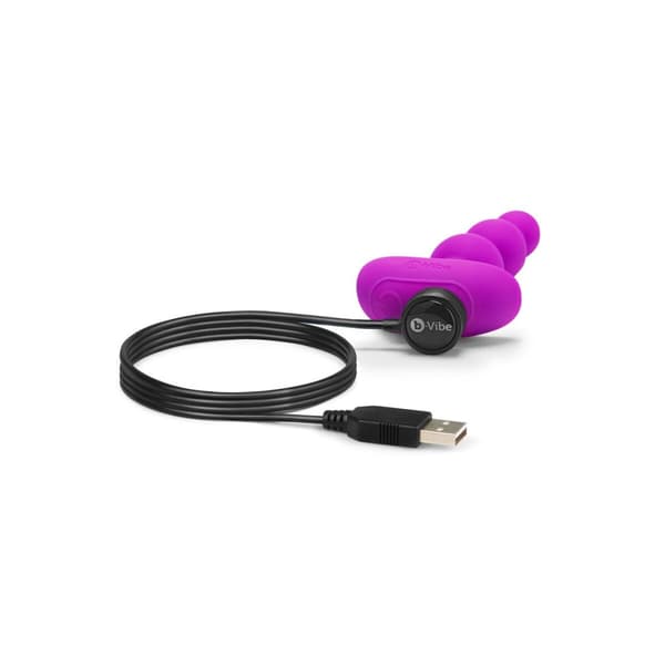 Triplet Analkulor Fuchsia B-Vibe 92740 Rosa