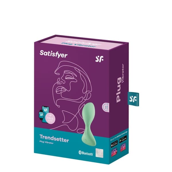 Analplugg Satisfyer Trendsetter Light Grön
