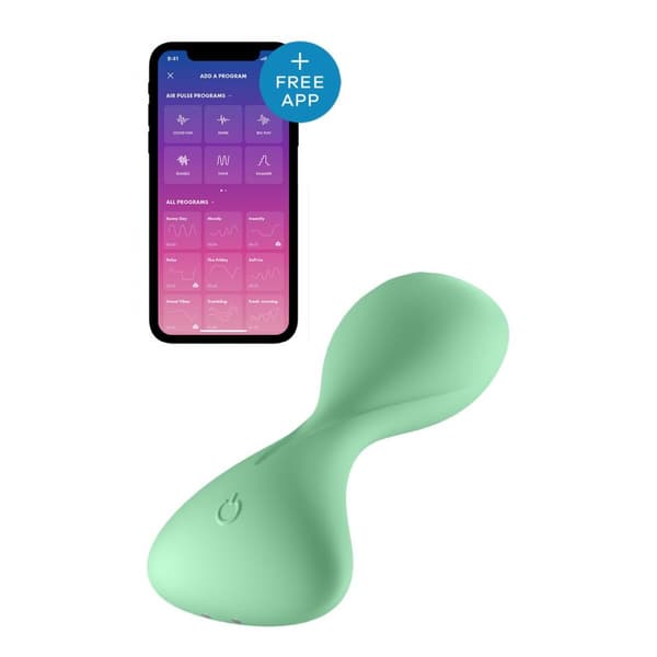 Analplugg Satisfyer Trendsetter Light Grön