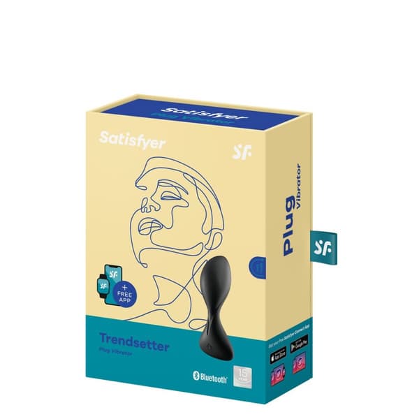 Analplugg Satisfyer Trendsetter Svart
