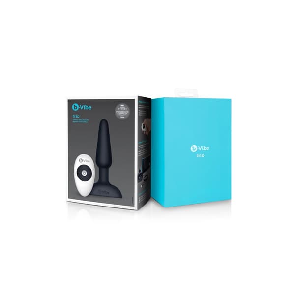 Analplugg med fjärrkontroll B-Vibe 05882610000 Svart