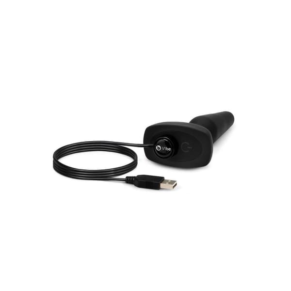 Analplugg med fjärrkontroll B-Vibe 05882610000 Svart