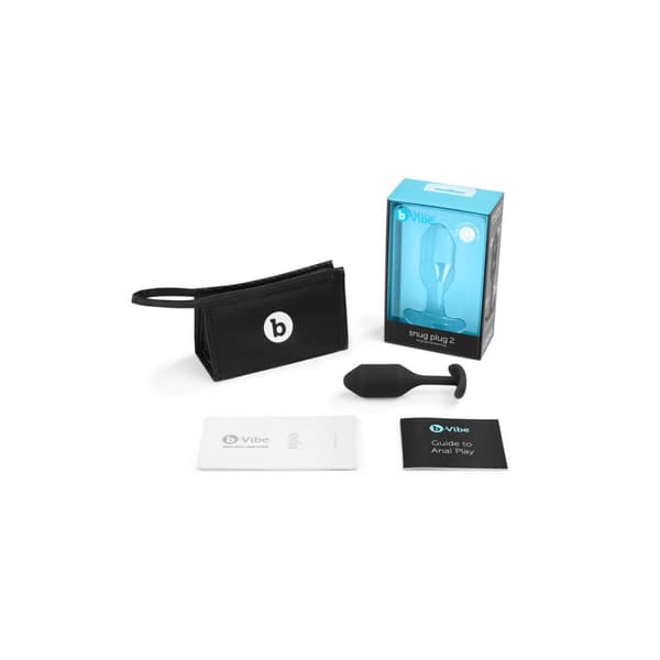 Analplugg B-Vibe 96748 Svart
