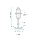 Miniatyrbild 8 av 10: Analplugg B-Vibe 96748 Svart