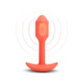 Miniatyrbild 3 av 9: Analplugg B-Vibe Vibrating Snug Orange