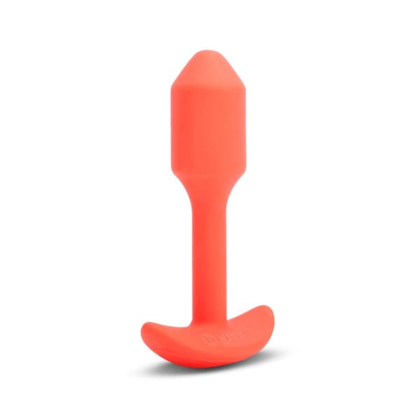 Analplugg B-Vibe Vibrating Snug Orange