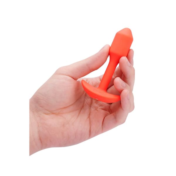 Analplugg B-Vibe Vibrating Snug Orange