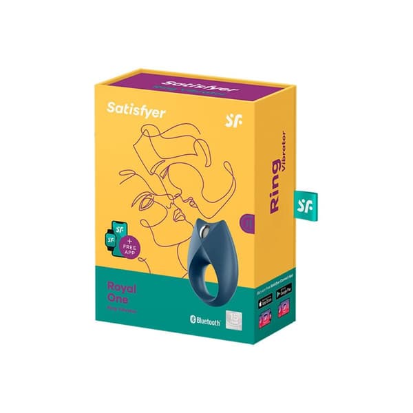 Vibrerande Ring Royal One Satisfyer SATRO Blå